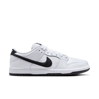 Nike SB Dunk Low Pro "White Black" - Hvit - Joggesko Nike SB Dunk Low Pro "White Black" - Hvit - Joggesko