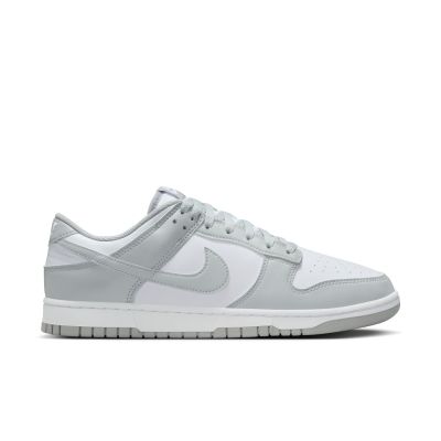 Nike Dunk Low Retro "White Light Smoke Grey" - Hvit - Joggesko