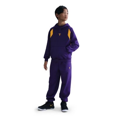 Nike Kobe Big Kids Therma-FIT Pullover Hoodie Court Purple - Lilla - Hettegenser Nike Kobe Big Kids Therma-FIT Pullover Hoodie Court Purple - Lilla - Hettegenser