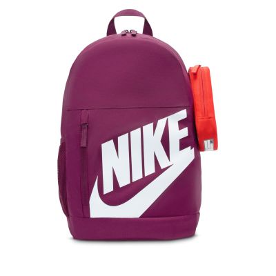 Nike Elemental Big Kids' Backpack (20L) Bordeaux - rød - Ryggsekk