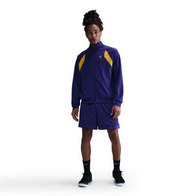 Nike Kobe Dri-FIT Knit Jacket Court Purple - Lilla - Jakke