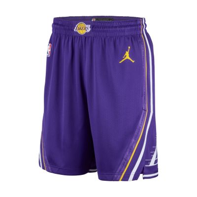 Jordan Dri-FIT NBA Los Angeles Lakers Statement Rdition Swingman Shorts - Lilla - Shorts