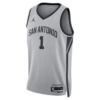 Jordan Dri-FIT NBA San Antonio Spurs 2025/26 Statement Edition Swingman Jersey - Grå - Jersey
