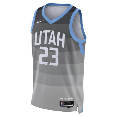 Nike Dri-FIT Utah Jazz Lauri Markkanen Swingman Jersey - Svart - Jersey