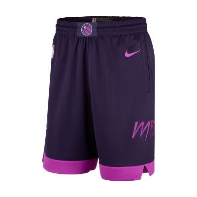 Nike Minnesota Timberwolves Dri-FIT Swingman Shorts - Lilla - Shorts
