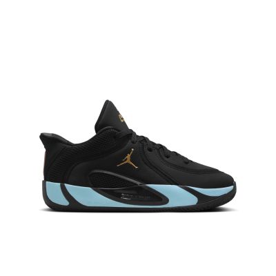 Air Jordan Tatum 4 "Black Ice Cube" (GS) - Svart - Joggesko Air Jordan Tatum 4 "Black Ice Cube" (GS) - Svart - Joggesko