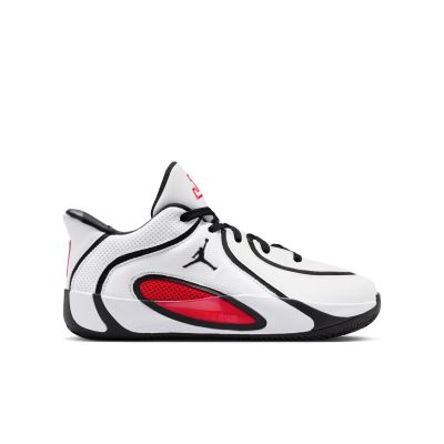 Air Jordan Tatum 4 "White University Red" (GS) - Hvit - Joggesko Air Jordan Tatum 4 "White University Red" (GS) - Hvit - Joggesko