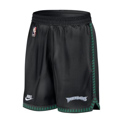 Nike Dri-FIT NBA Minnesota Timberwolves DNA 2025/26 Hardwood Classics 8" Shorts - Svart - Jersey