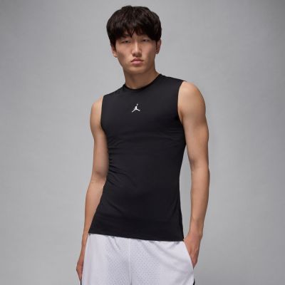 Jordan Sport Dri-FIT Sleeveless Base Layer Tank Black - Svart - Kompresjon singlet Jordan Sport Dri-FIT Sleeveless Base Layer Tank Black - Svart - Kompresjon singlet