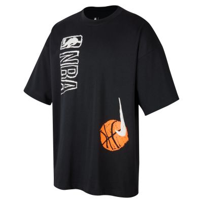 Nike NBA Max90 Team 31 Oversized Tee Black - Svart - Kortermet T-skjorte Nike NBA Max90 Team 31 Oversized Tee Black - Svart - Kortermet T-skjorte