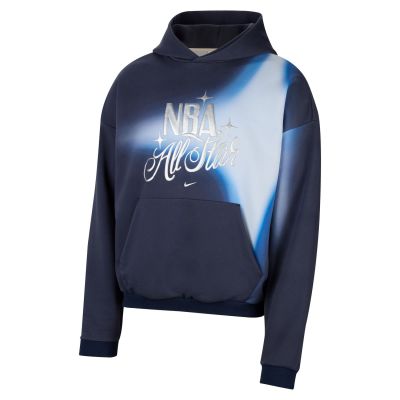 Jordan Dri-FIT NBA All-Star Weekend Standard Issue Practice Hoodie - Blå - Hettegenser Jordan Dri-FIT NBA All-Star Weekend Standard Issue Practice Hoodie - Blå - Hettegenser