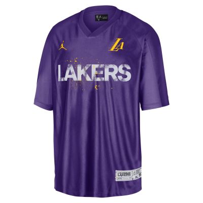 Jordan Dri-FIT MVP Los Angeles Lakers Tee Field Purple - Lilla - Kortermet T-skjorte Jordan Dri-FIT MVP Los Angeles Lakers Tee Field Purple - Lilla - Kortermet T-skjorte