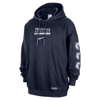 Jordan NBA Memphis Grizzlies Courtside Club Premium Pullover Hoodie - Blå - Hettegenser Jordan NBA Memphis Grizzlies Courtside Club Premium Pullover Hoodie - Blå - Hettegenser
