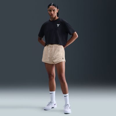 Nike Kobe Mesh Basketball Wmns Shorts Sanddrift - Hvit - Shorts
