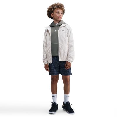 Nike Kobe Big Kids' Lightweight Woven Jacket White - Hvit - Jakke