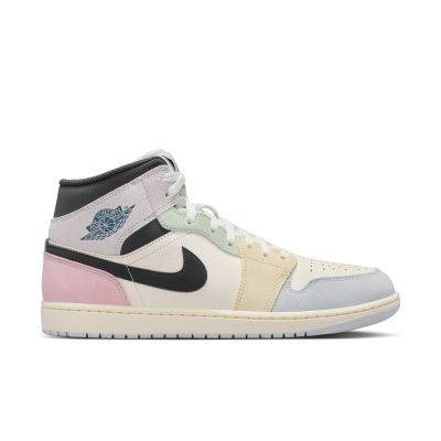 Air Jordan 1 Mid SE "Sail Iced Jade" - Hvit - Joggesko Air Jordan 1 Mid SE "Sail Iced Jade" - Hvit - Joggesko
