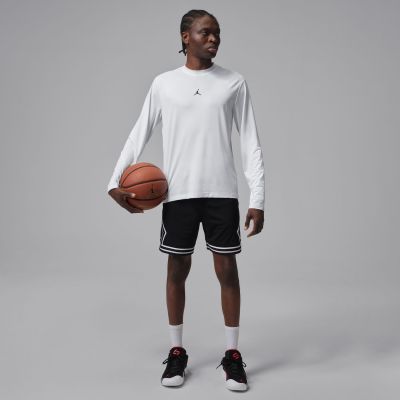 Jordan Sport Essentials Dri-FIT Long-Sleeve Top White - Hvit - Kortermet T-skjorte Jordan Sport Essentials Dri-FIT Long-Sleeve Top White - Hvit - Kortermet T-skjorte