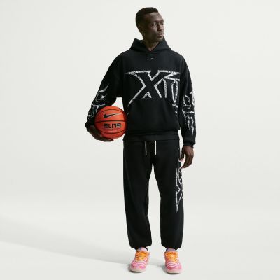 Nike Ja Therma-FIT Pullover Basketball Hoodie Black - Svart - Hettegenser Nike Ja Therma-FIT Pullover Basketball Hoodie Black - Svart - Hettegenser