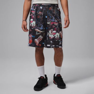 Jordan Flight Printed Cat Scratch Shorts - Svart - Shorts Jordan Flight Printed Cat Scratch Shorts - Svart - Shorts
