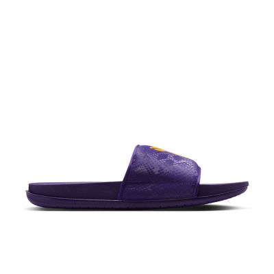 Nike Kobe Offcourt "Purple University Gold" Slides - Lilla - Joggesko Nike Kobe Offcourt "Purple University Gold" Slides - Lilla - Joggesko