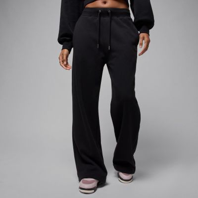 Jordan Flight Fleece Wmns French Terry Open-Hem Pants Black - Svart - Bukser