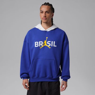 Jordan Brooklyn Fleece Pullover Hoodie Old Royal - Blå - Hettegenser Jordan Brooklyn Fleece Pullover Hoodie Old Royal - Blå - Hettegenser