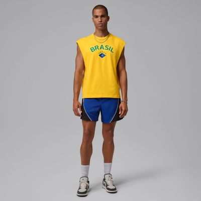 Jordan Sleeveless Graphic Tee - Gul - Kortermet T-skjorte Jordan Sleeveless Graphic Tee - Gul - Kortermet T-skjorte