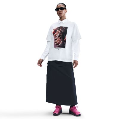 Nike Dri-FIT Wmns Graphic Basketball Tee White - Hvit - Kortermet T-skjorte Nike Dri-FIT Wmns Graphic Basketball Tee White - Hvit - Kortermet T-skjorte