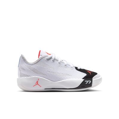 Air Jordan Luka 77 "White Bright Crimson" (GS) - Hvit - Joggesko Air Jordan Luka 77 "White Bright Crimson" (GS) - Hvit - Joggesko