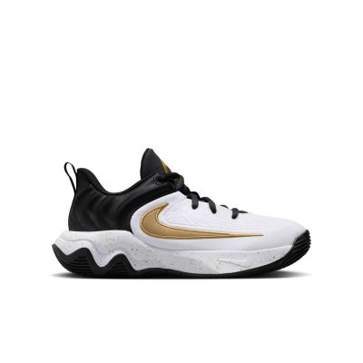 Nike Giannis Immortality 4 "Black Metallic Gold" (GS) - Svart - Joggesko