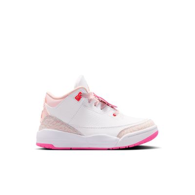 Air Jordan 3 Retro "Spring Flowers" (PS) - Hvit - Joggesko Air Jordan 3 Retro "Spring Flowers" (PS) - Hvit - Joggesko