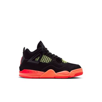 Air Jordan 4 Retro "Black Infrared 23" (PS) - Svart - Joggesko Air Jordan 4 Retro "Black Infrared 23" (PS) - Svart - Joggesko