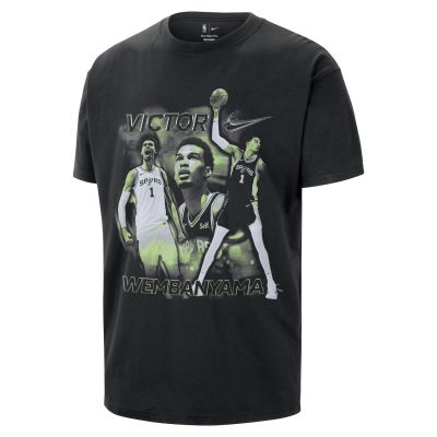 Nike NBA Victor Wembanyama Tee - Svart - Kortermet T-skjorte Nike NBA Victor Wembanyama Tee - Svart - Kortermet T-skjorte