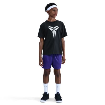 Nike Kobe Big Kids' Dri-FIT Max90 Tee Black - Svart - Kortermet T-skjorte