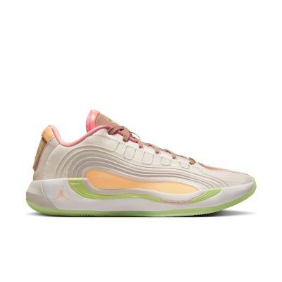 Air Jordan Luka 4 "Light Orewood and Tangerine" - Hvit - Joggesko