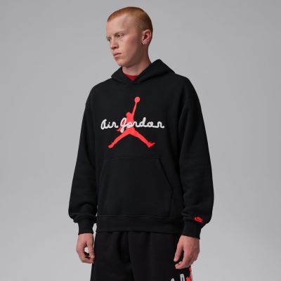 Jordan Brooklyn Fleece Pullover Hoodie Black - Svart - Hettegenser Jordan Brooklyn Fleece Pullover Hoodie Black - Svart - Hettegenser
