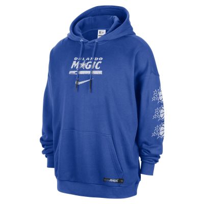 Jordan NBA Orlando Magic Courtside Club Premium Pullover Hoodie Game Royal - Blå - Hettegenser Jordan NBA Orlando Magic Courtside Club Premium Pullover Hoodie Game Royal - Blå - Hettegenser