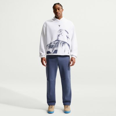 Nike Kobe Dri-FIT Fleece Pullover Basketball Hoodie White - Hvit - Hettegenser Nike Kobe Dri-FIT Fleece Pullover Basketball Hoodie White - Hvit - Hettegenser