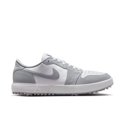 Air Jordan 1 Low G Spiked "Wolf Grey" - Grå - Joggesko Air Jordan 1 Low G Spiked "Wolf Grey" - Grå - Joggesko