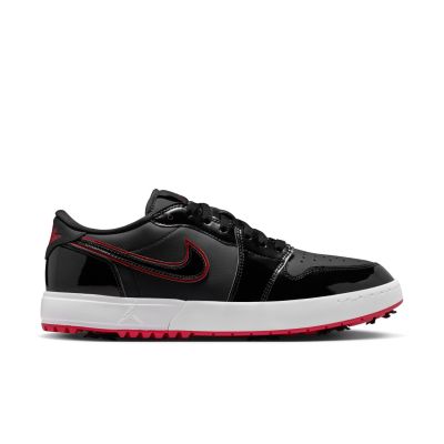 Air Jordan 1 Low Golf "Bred Black Patent" - Svart - Joggesko Air Jordan 1 Low Golf "Bred Black Patent" - Svart - Joggesko