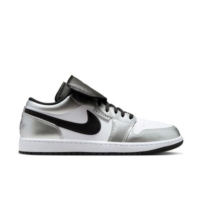 Air Jordan 1 Low SE "Metallic Silver Tiempo" - Hvit - Joggesko Air Jordan 1 Low SE "Metallic Silver Tiempo" - Hvit - Joggesko