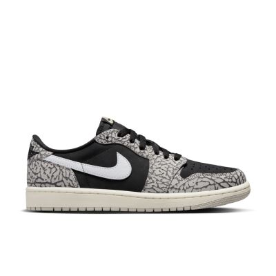 Air Jordan 1 Low OG "Black Cement" - Svart - Joggesko