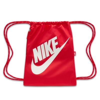 Nike Heritage Drawstring Bag (13L) University Red - rød - Bag