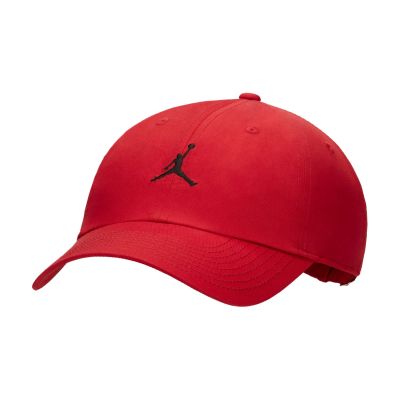 Jordan Club Adjustable Unstructured Cap Gym Red - rød - Lokk