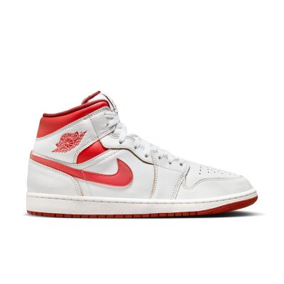 Air Jordan 1 Mid SE "Dune Red" - Hvit - Joggesko