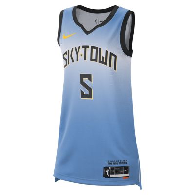 Nike Dri-FIT WNBA Angel Reese Chicago Sky 2024 Rebel Edition Victory Jersey - Blå - Jersey Nike Dri-FIT WNBA Angel Reese Chicago Sky 2024 Rebel Edition Victory Jersey - Blå - Jersey