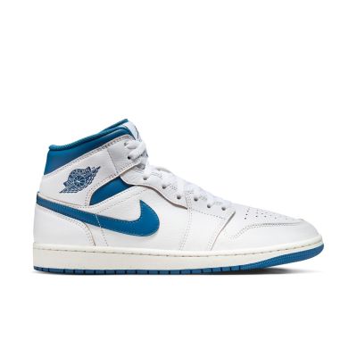 Air Jordan 1 Mid SE "Industrial Blue" - Hvit - Joggesko