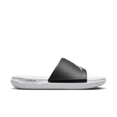 Air Jordan Jumpman Slides "White Black" - Hvit - Sandaler