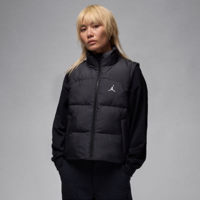 Jordan Wmns Solid Core Puffer Vest Black - Svart - Vest Jordan Wmns Solid Core Puffer Vest Black - Svart - Vest