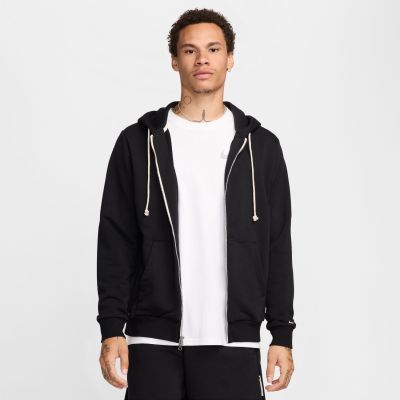 Nike Dri-FIT Standard Issue Full-Zip Basketball Hoodie Black - Svart - Hettegenser